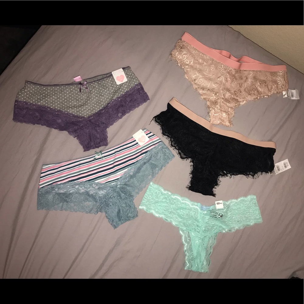 ❗️SOLD❗️NWT Cheeky Thongs BUNDLE!!